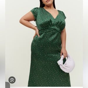Reformation Kaye Silk Dress